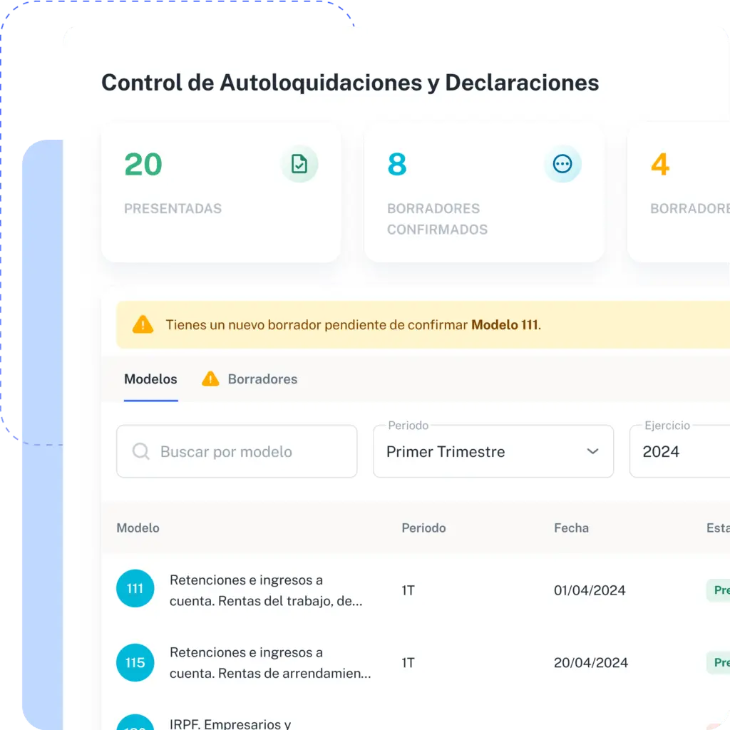 programa control obligaciones fiscales